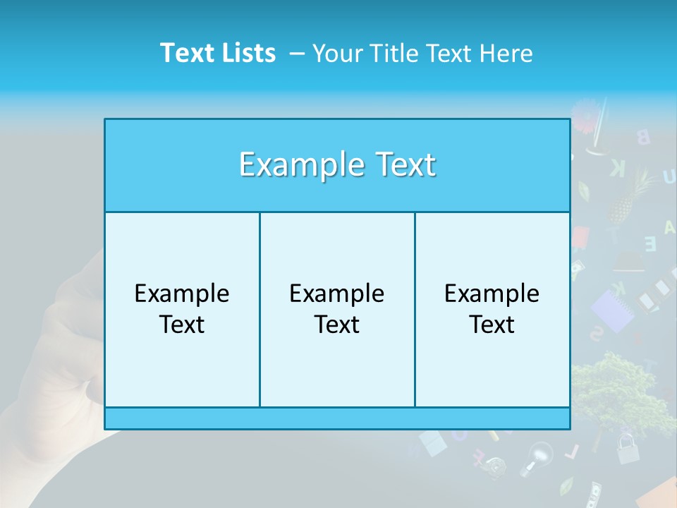 Book Touchscreen Tree PowerPoint Template
