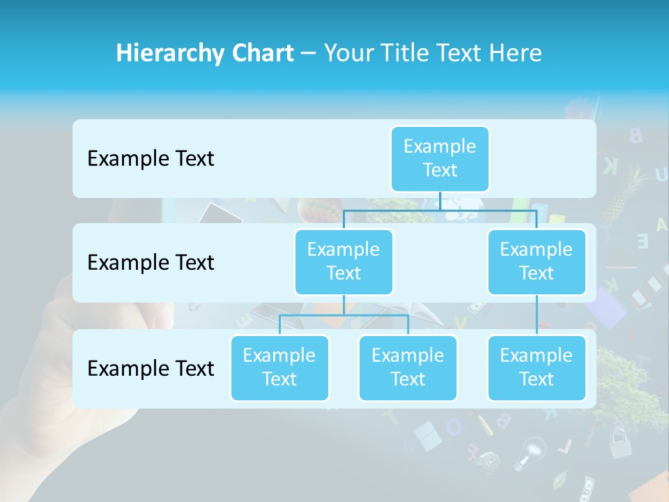 Book Touchscreen Tree PowerPoint Template