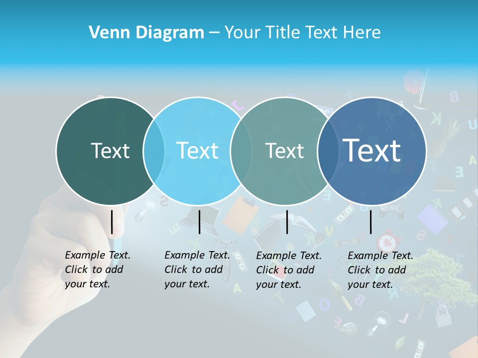 Book Touchscreen Tree PowerPoint Template