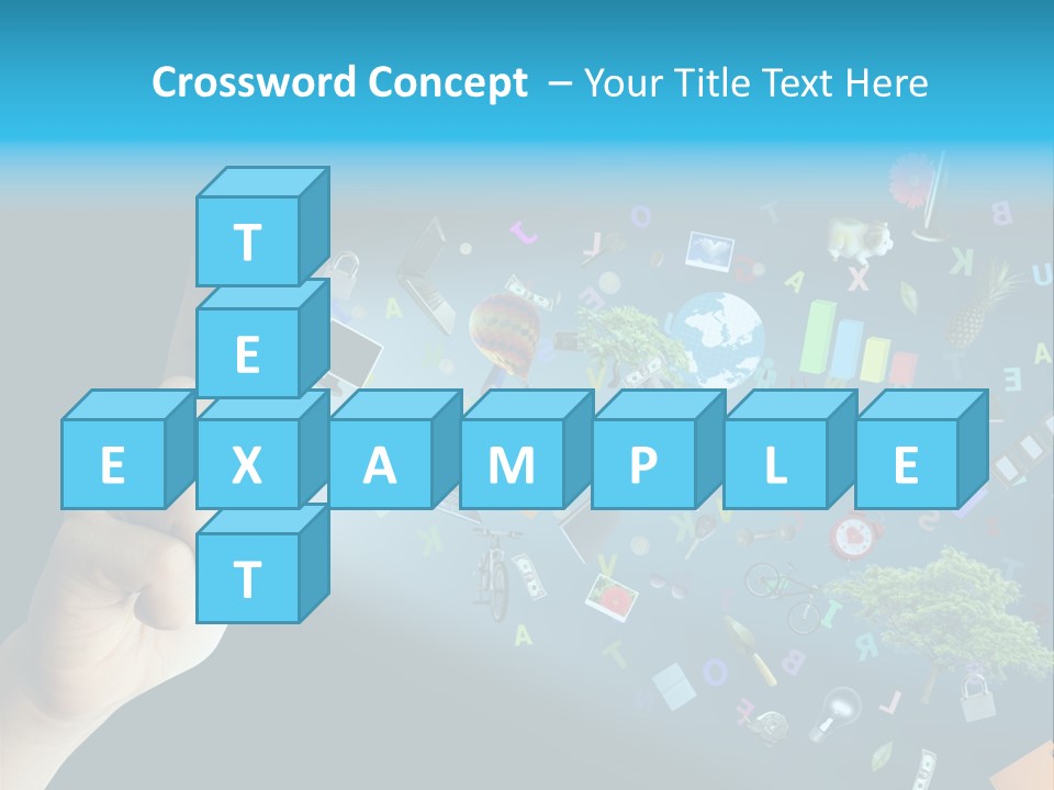 Book Touchscreen Tree PowerPoint Template