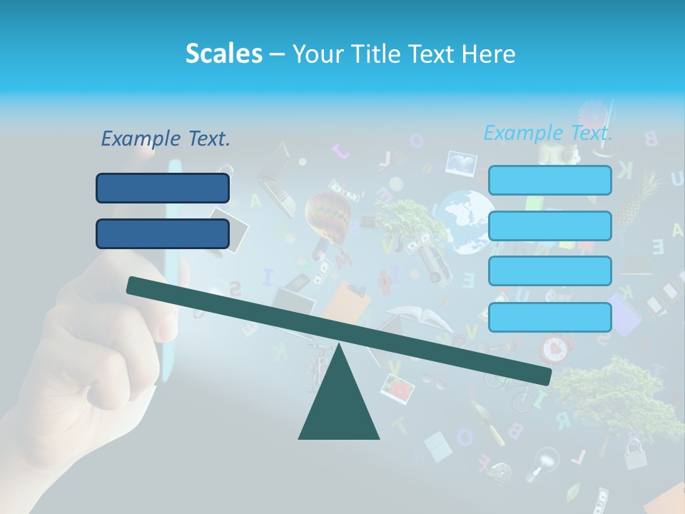 Book Touchscreen Tree PowerPoint Template