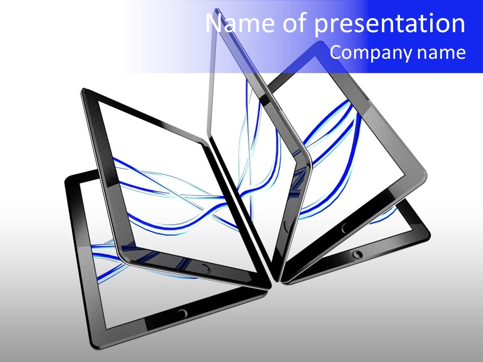 Notebook Modern Learning PowerPoint Template