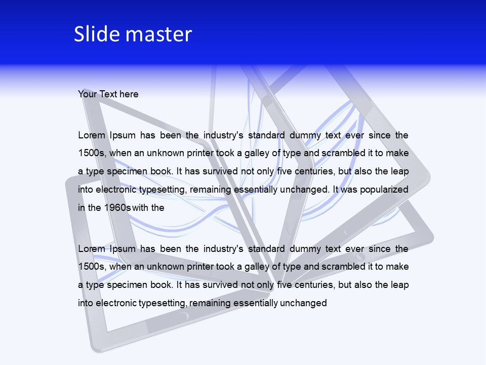 Notebook Modern Learning PowerPoint Template