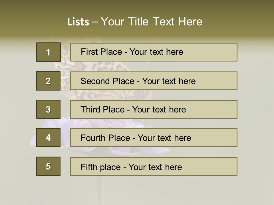Didyma Creature Environment PowerPoint Template