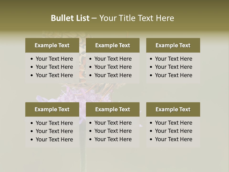 Didyma Creature Environment PowerPoint Template
