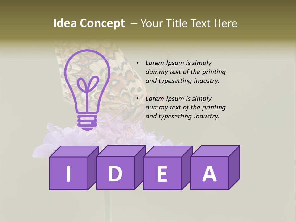 Didyma Creature Environment PowerPoint Template