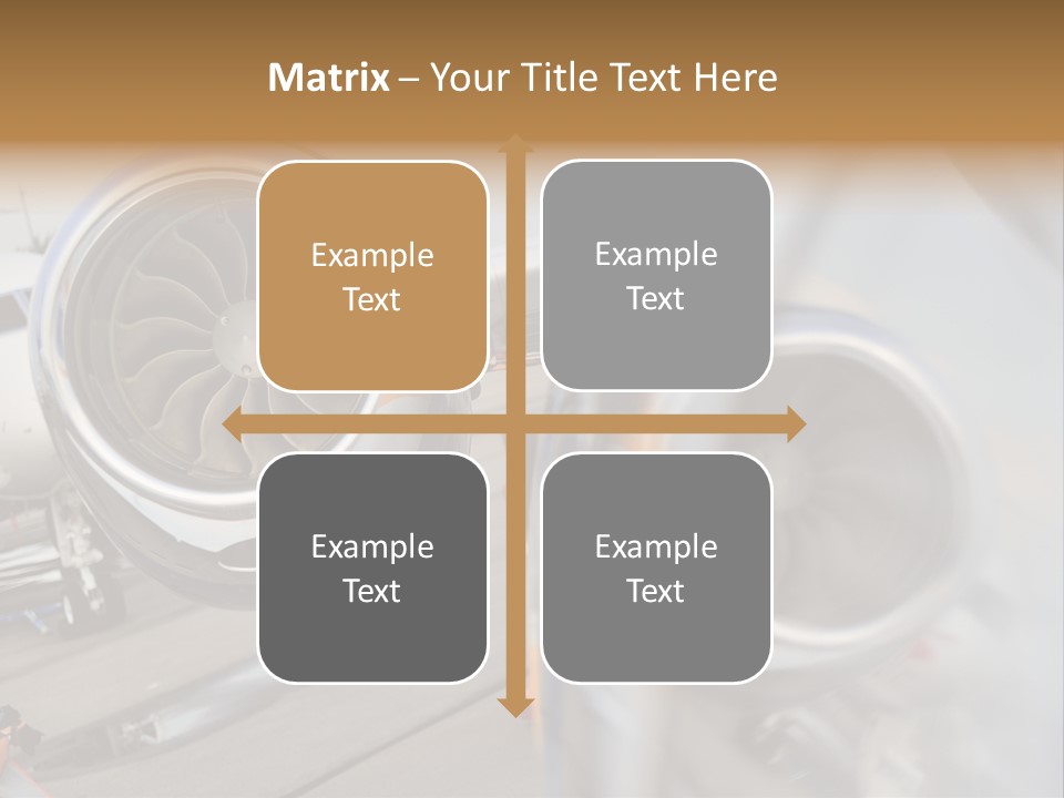 Aircraft Exhibition Exterior PowerPoint Template