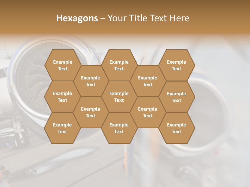 Aircraft Exhibition Exterior PowerPoint Template