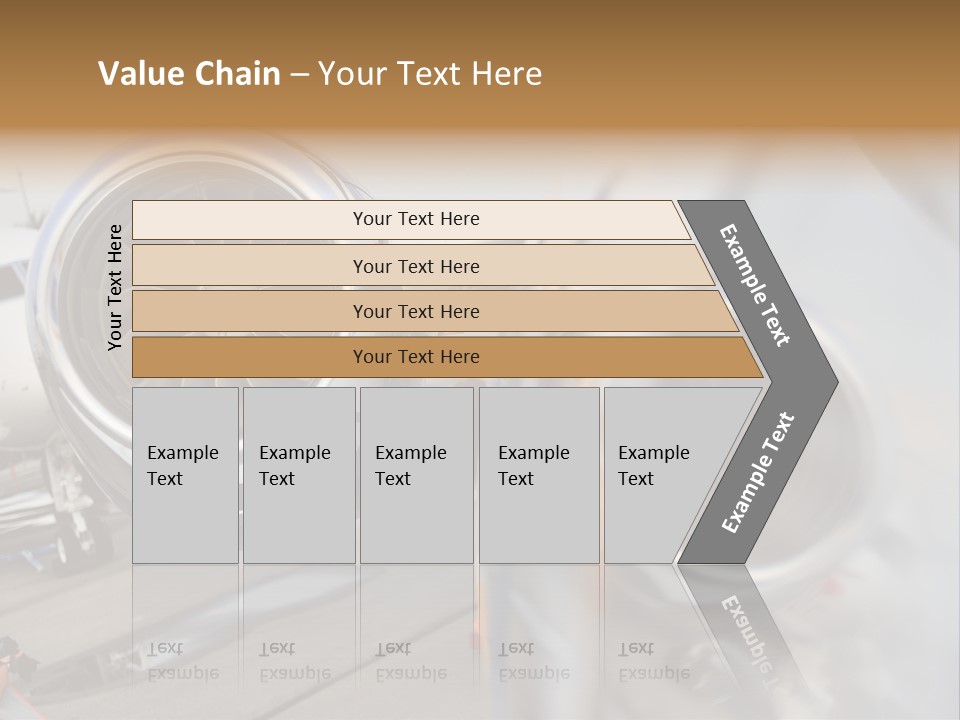 Aircraft Exhibition Exterior PowerPoint Template