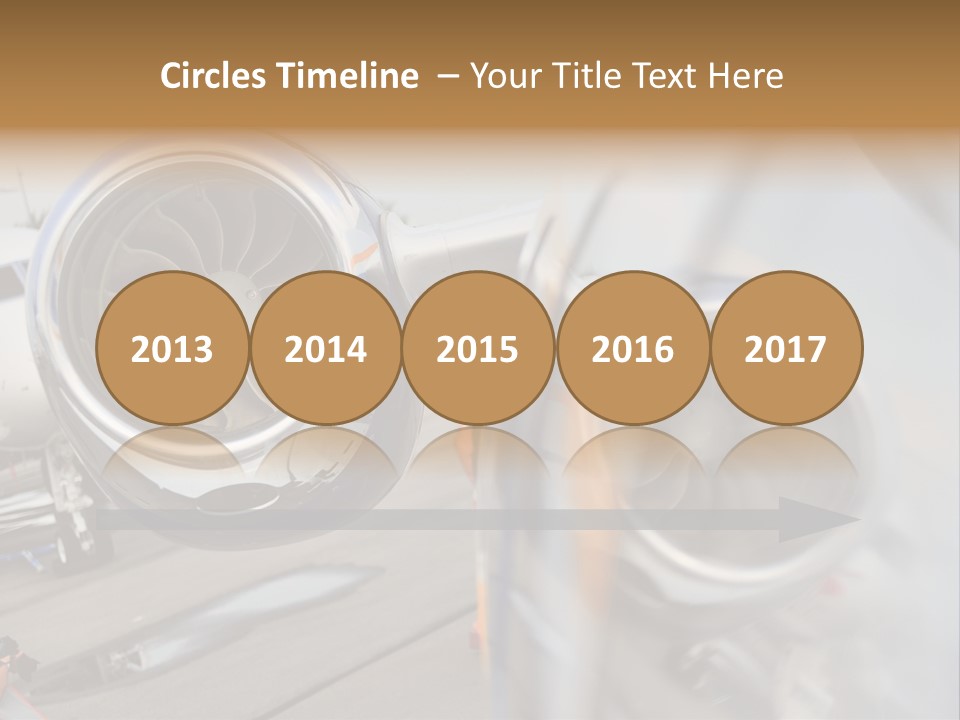 Aircraft Exhibition Exterior PowerPoint Template