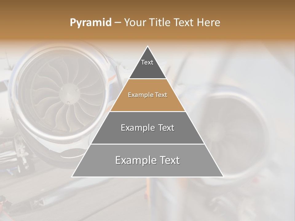 Aircraft Exhibition Exterior PowerPoint Template