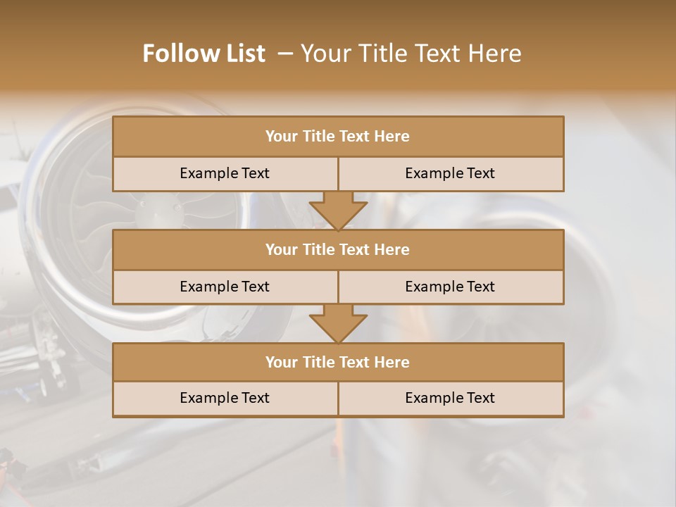 Aircraft Exhibition Exterior PowerPoint Template