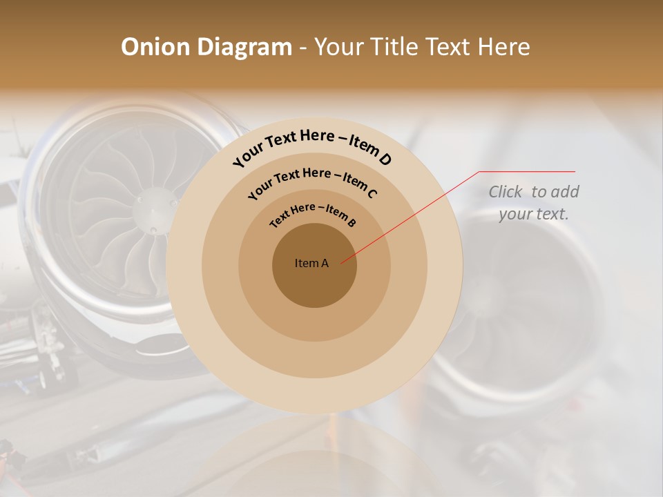 Aircraft Exhibition Exterior PowerPoint Template