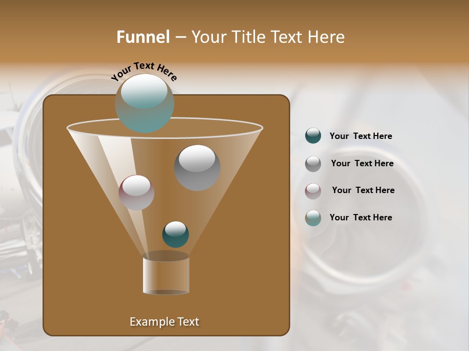 Aircraft Exhibition Exterior PowerPoint Template