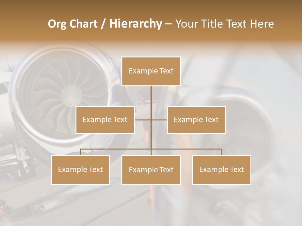 Aircraft Exhibition Exterior PowerPoint Template