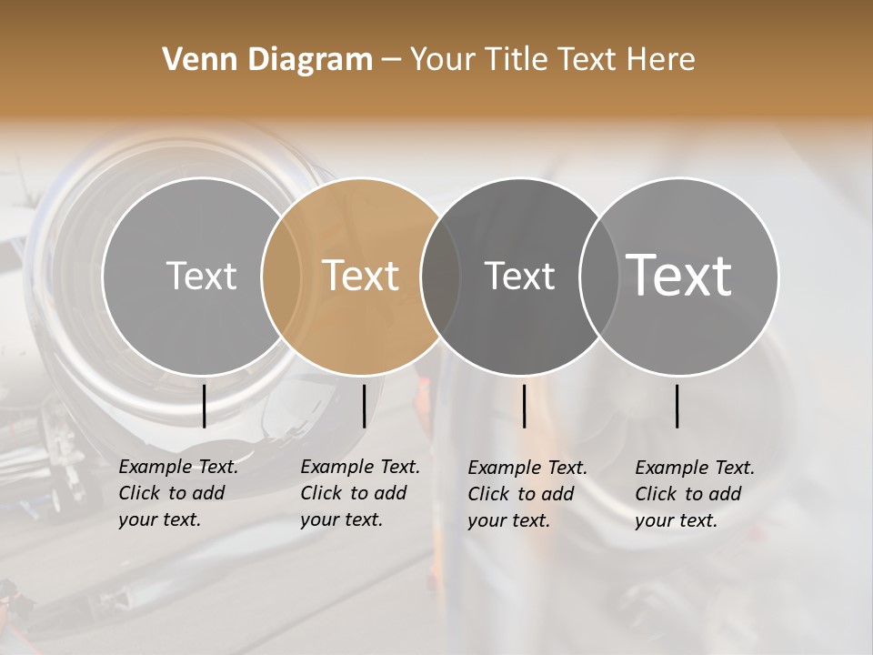 Aircraft Exhibition Exterior PowerPoint Template