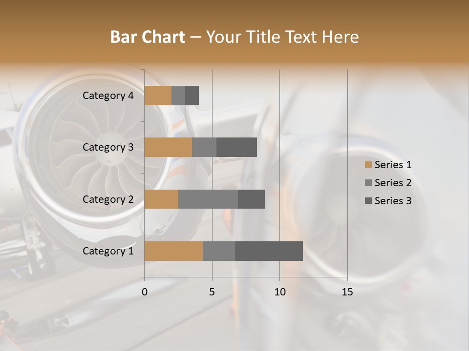 Aircraft Exhibition Exterior PowerPoint Template