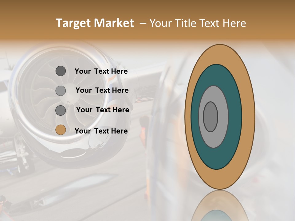 Aircraft Exhibition Exterior PowerPoint Template