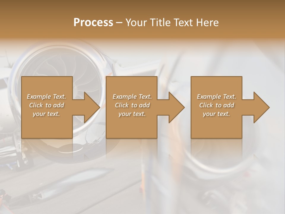 Aircraft Exhibition Exterior PowerPoint Template