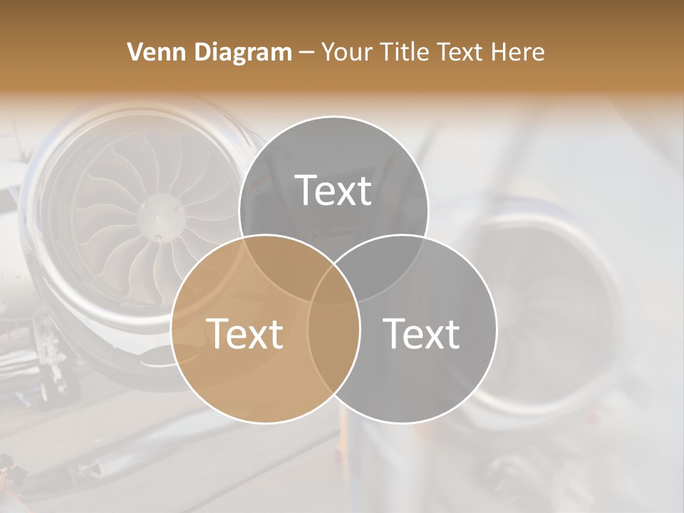 Aircraft Exhibition Exterior PowerPoint Template