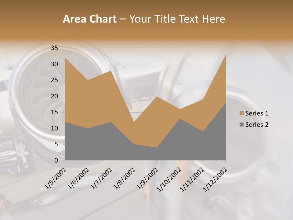 Aircraft Exhibition Exterior PowerPoint Template