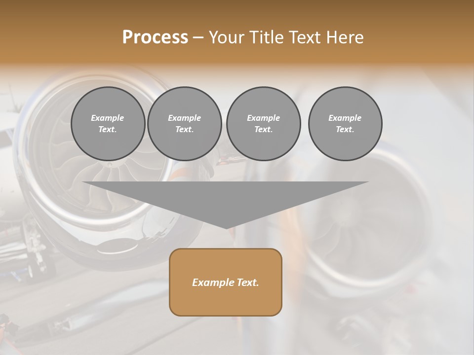 Aircraft Exhibition Exterior PowerPoint Template