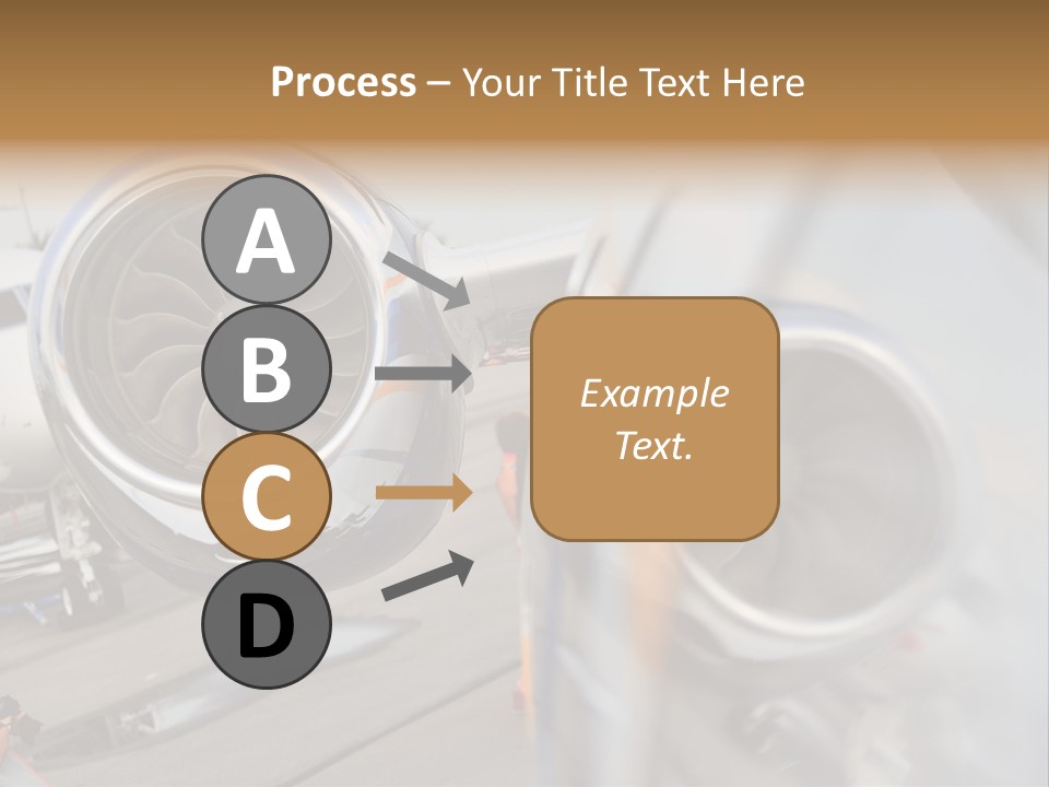 Aircraft Exhibition Exterior PowerPoint Template