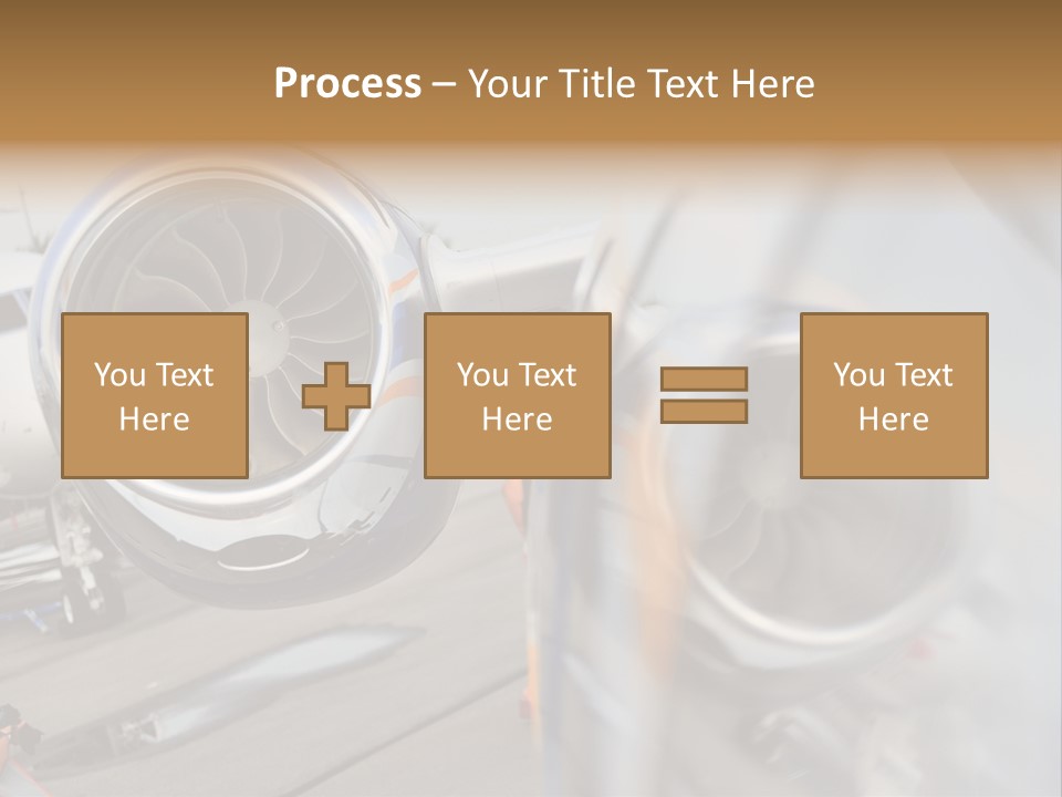 Aircraft Exhibition Exterior PowerPoint Template