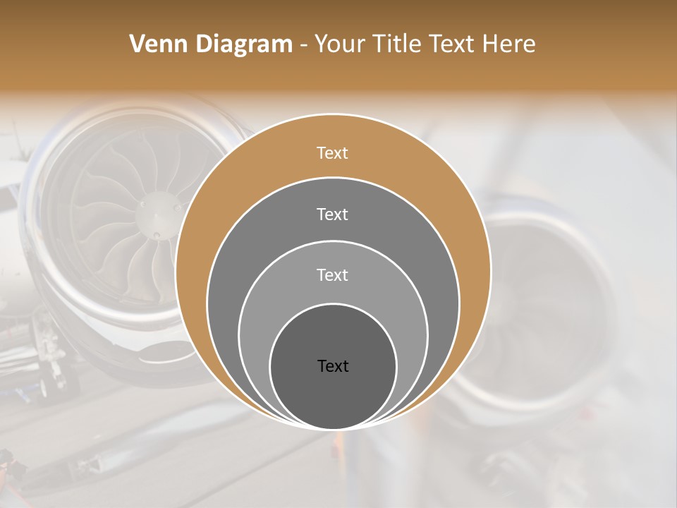 Aircraft Exhibition Exterior PowerPoint Template