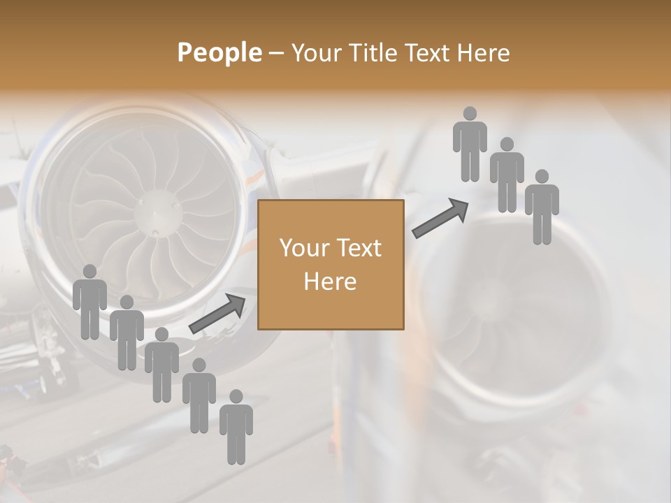 Aircraft Exhibition Exterior PowerPoint Template