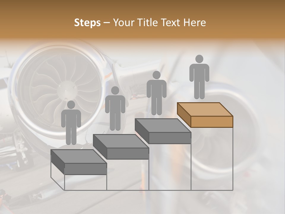 Aircraft Exhibition Exterior PowerPoint Template