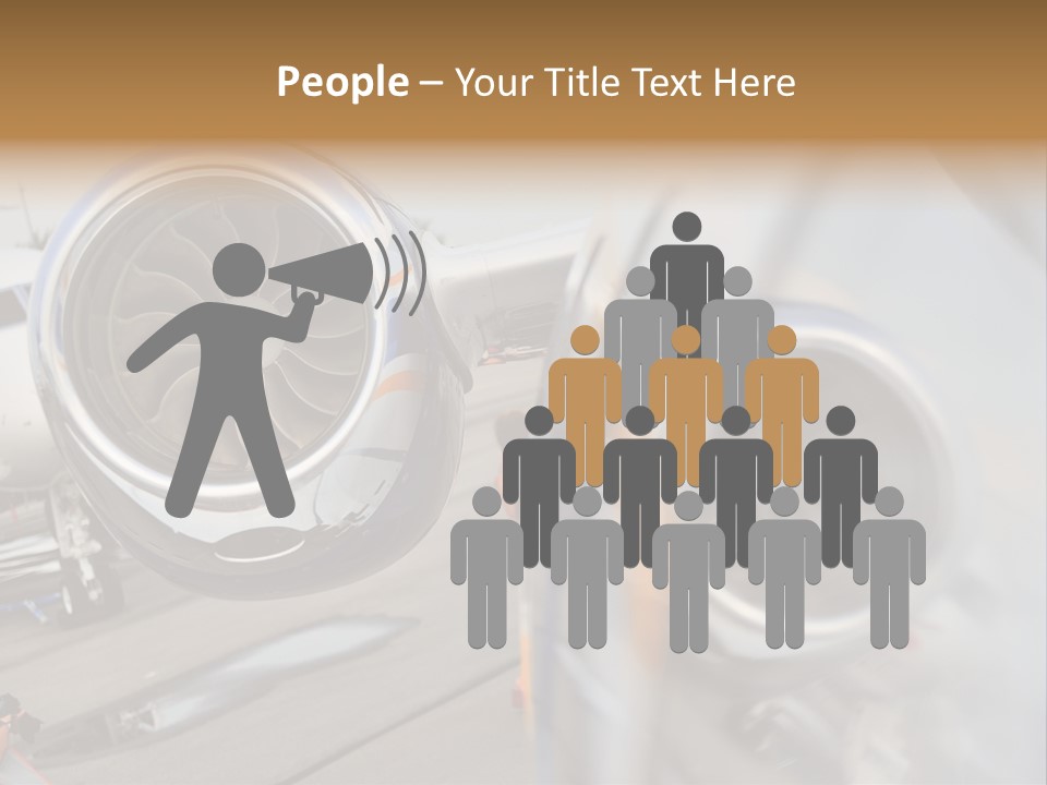 Aircraft Exhibition Exterior PowerPoint Template