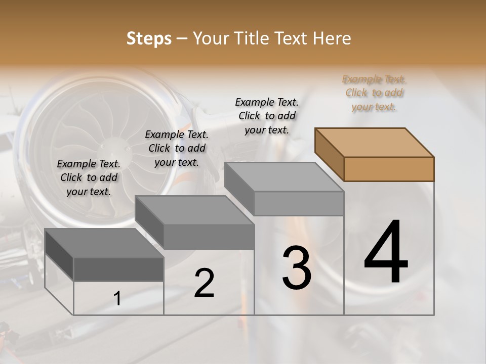 Aircraft Exhibition Exterior PowerPoint Template
