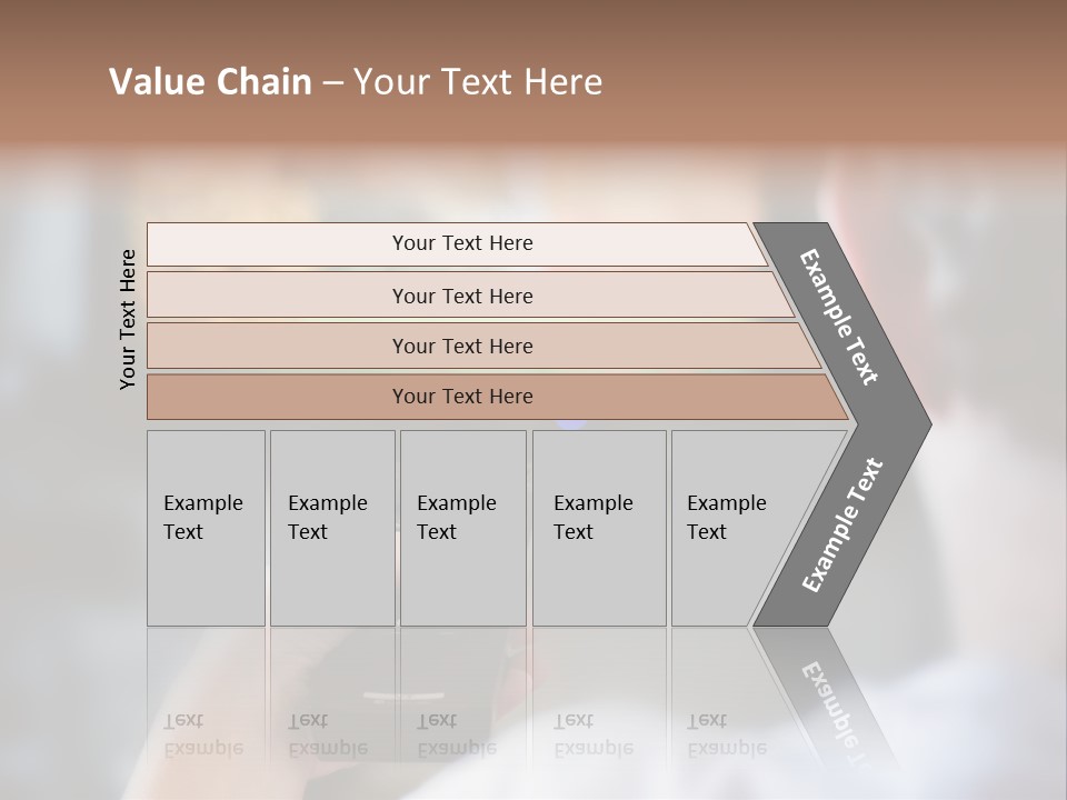 A Person Holding A Remote Control In Front Of A Television PowerPoint Template