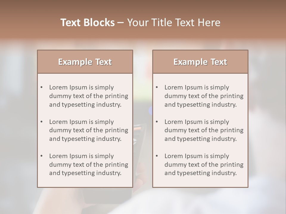 A Person Holding A Remote Control In Front Of A Television PowerPoint Template
