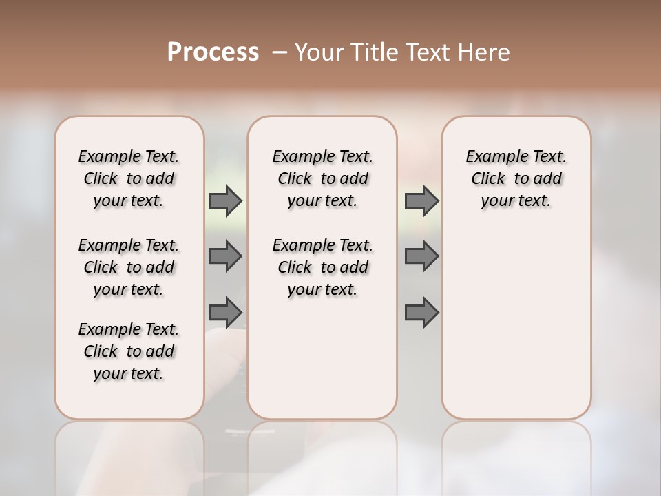 A Person Holding A Remote Control In Front Of A Television PowerPoint Template