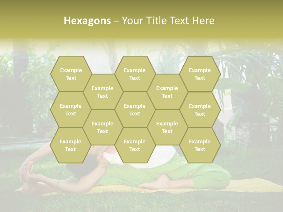 Happy Young Person PowerPoint Template