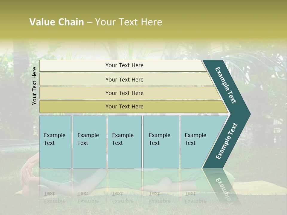 Happy Young Person PowerPoint Template