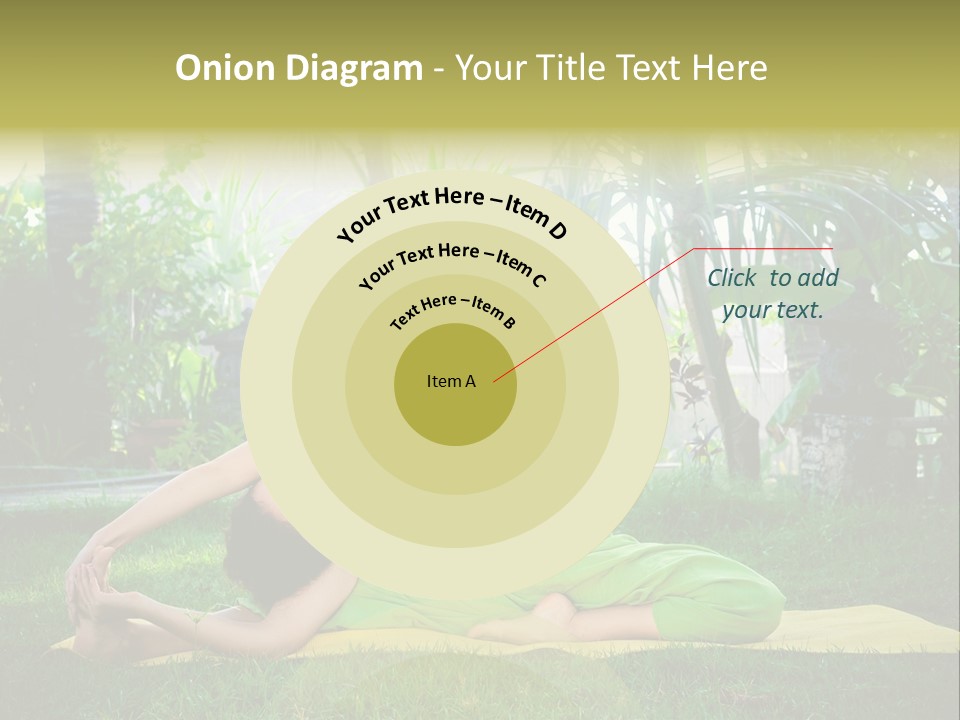 Happy Young Person PowerPoint Template