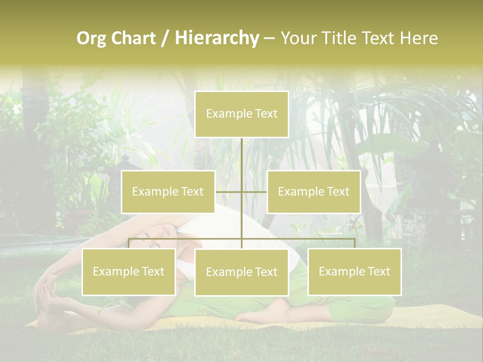 Happy Young Person PowerPoint Template