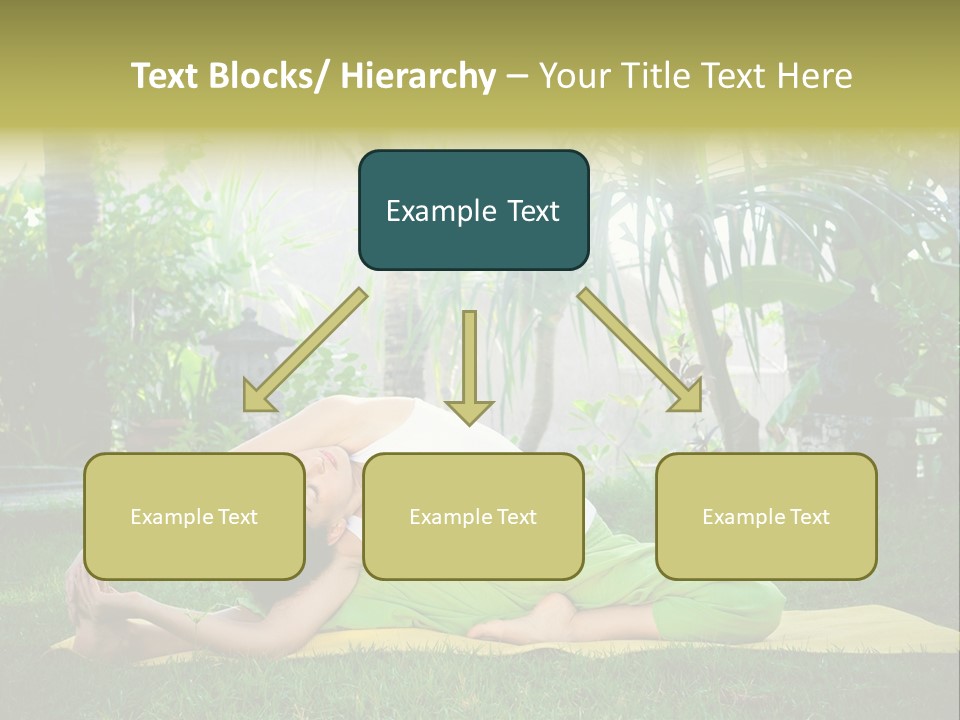Happy Young Person PowerPoint Template
