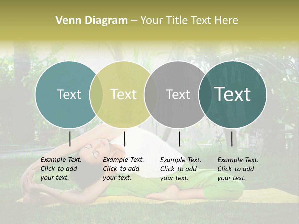 Happy Young Person PowerPoint Template