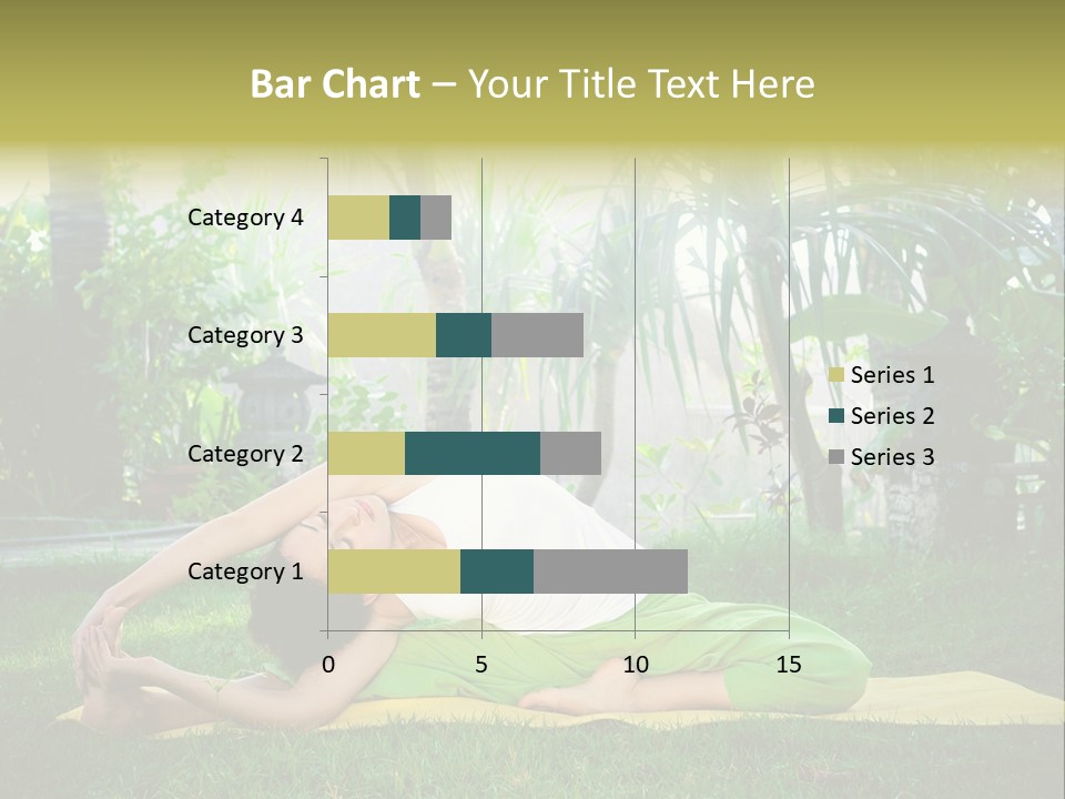Happy Young Person PowerPoint Template