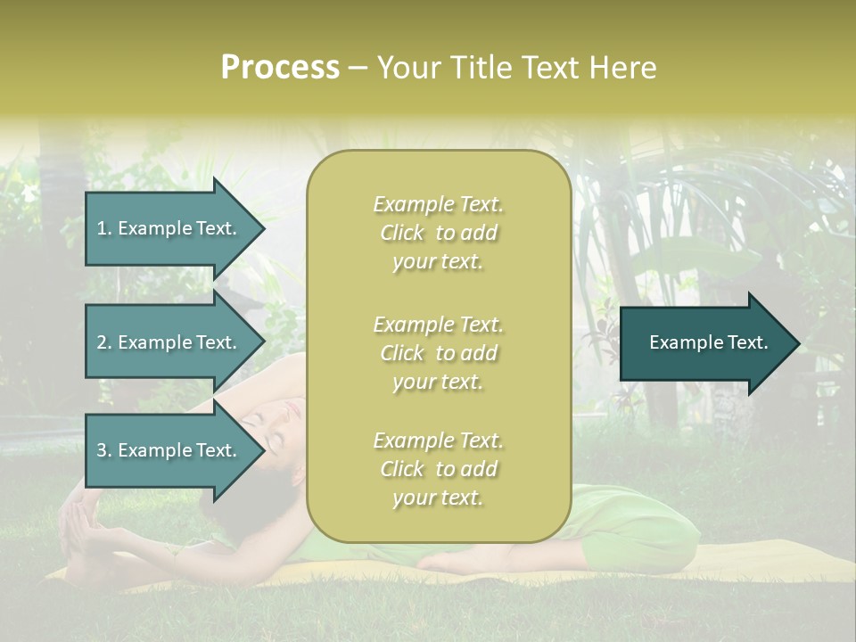 Happy Young Person PowerPoint Template