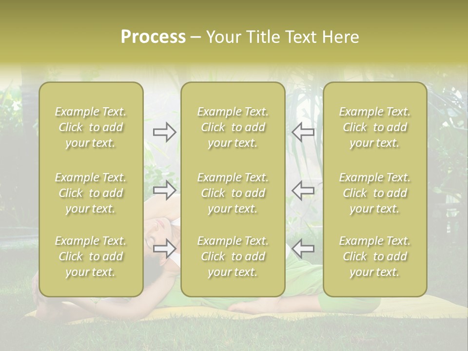 Happy Young Person PowerPoint Template