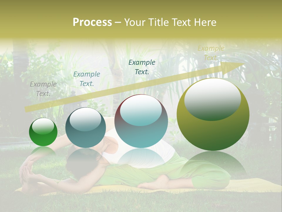 Happy Young Person PowerPoint Template