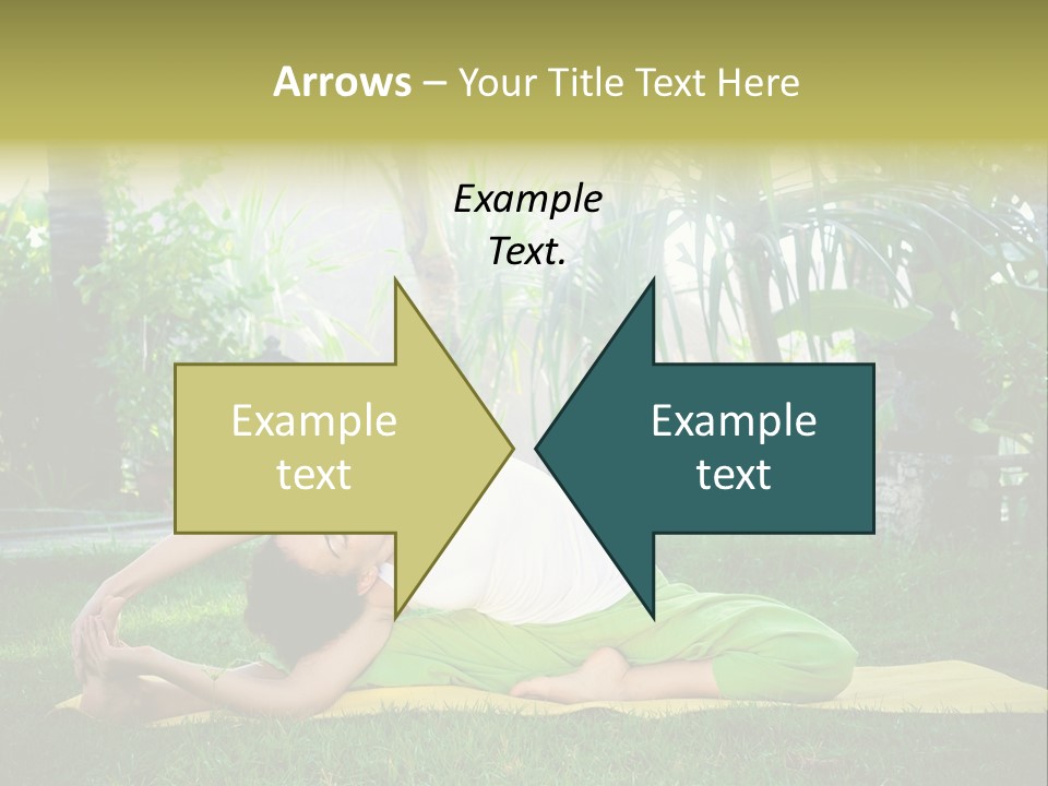 Happy Young Person PowerPoint Template