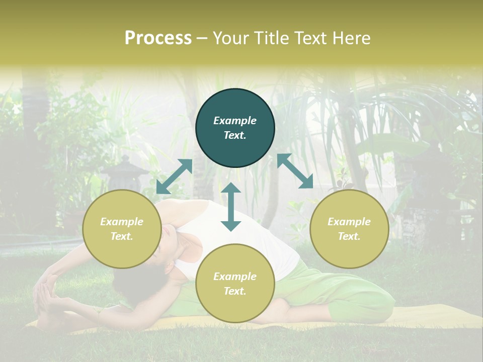 Happy Young Person PowerPoint Template