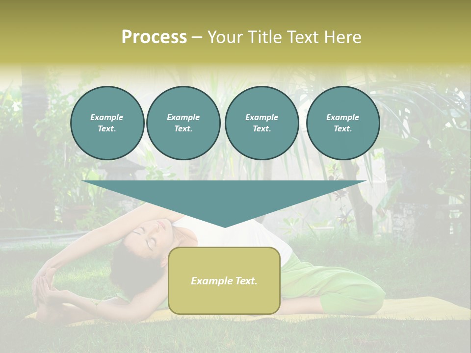 Happy Young Person PowerPoint Template