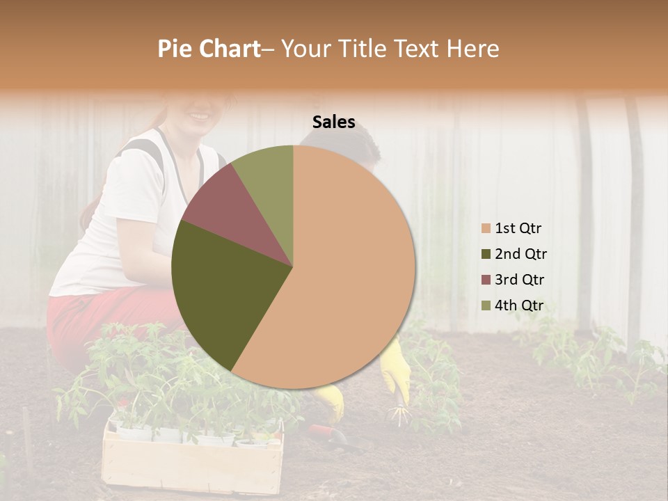 Transplantation Spade Hoe PowerPoint Template
